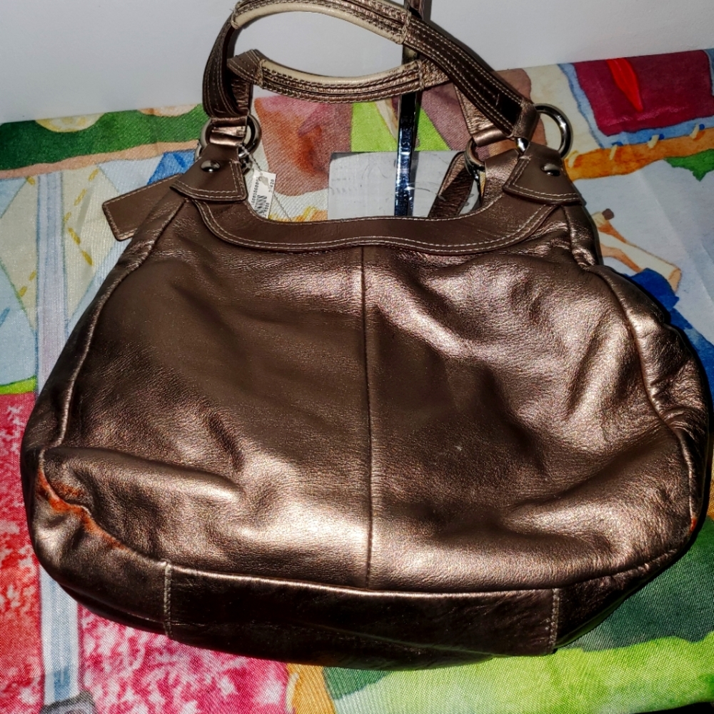 COACH Soho LYNN Black Glove Leather HOBO Shoulder Handbag - Picture 8 of 9